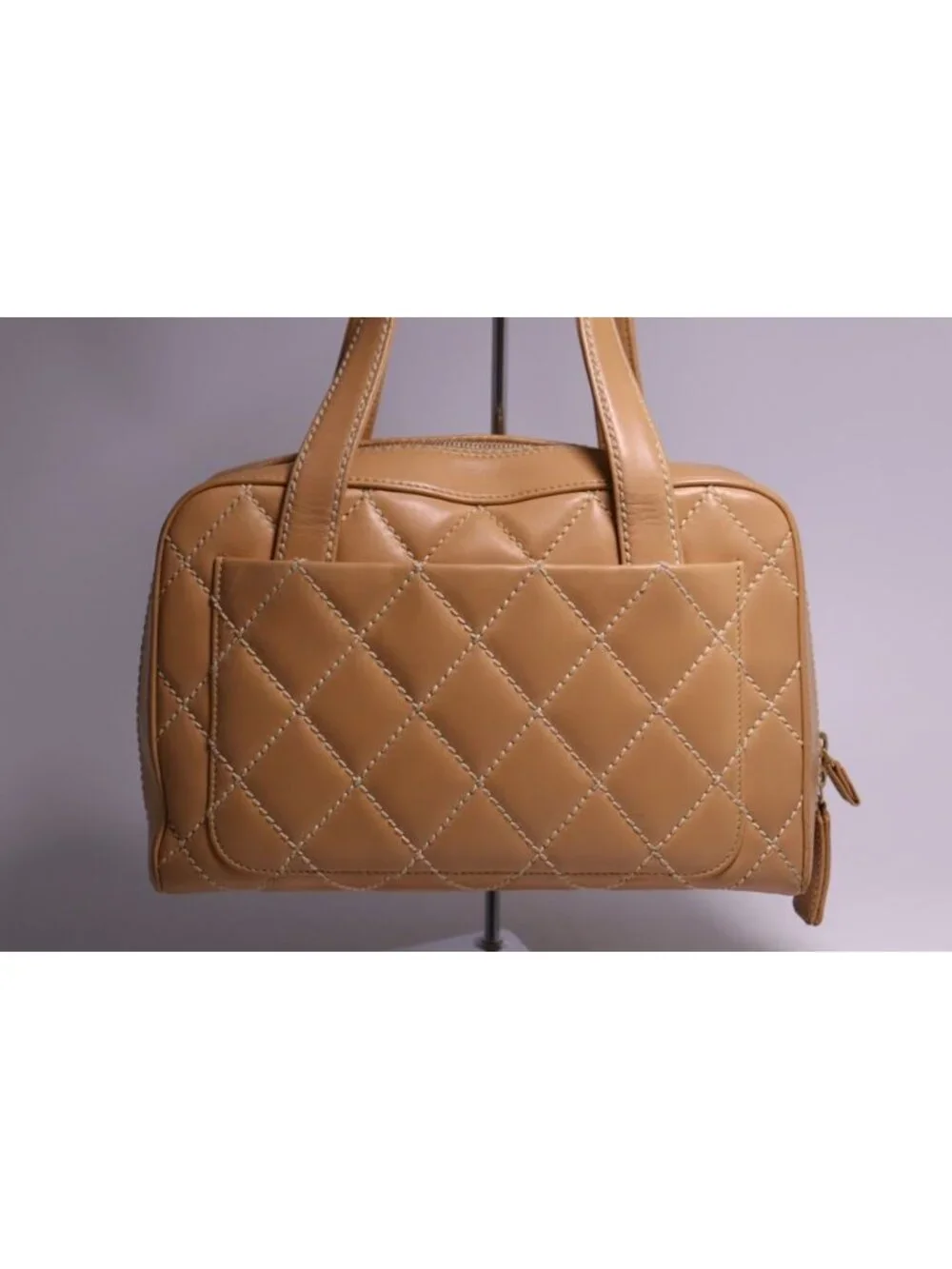 Chanel Wild Stitch Leather Handbag